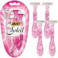 Produktbild: Bic Nassrasierer Miss Soleil 3+1, Einwegrasierer, für Damen, 3-fach Klinge, 4 Stück