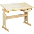 Produktbild: Mid.you Jugendschreibtisch Interlink Julia 30600020, Kiefer, Holz, Kiefer, massiv, 1 Schubladen, rechteckig, C-Form, 55x63-96x109 cm, höhenverstellbar, Stauraum, Arbeitszimmer, Schreibtische, Jugend- & Kinderschreibtische