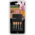 Produktbild: Duracell Akku-Ladegerät CEF14 Value Charger, für AA, AAA Akkus, 4 Ladeschächte, mit 4 Akkus