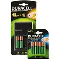 Produktbild: Akku Ladegerät (inkl. 2AA 1.300mAh Akkus + 2AAA 750mAh Akkus) *Duracell*