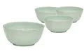 Produktbild: Van Well | URBAN Schale 15 cm grün 4er Set - Steinzeug Bowl, für Nudeln, Suppe,Salat Poke oder Müsli