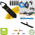 Produktbild: Verlängerungskabel-Organizer & Aufhänger bis 22kg6er Pack. Klettbänder