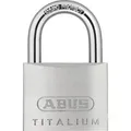 Produktbild: Abus Vorhängeschloss Titalium 64TI/50, 50mm, mit 2 Schlüsseln, wetterfest