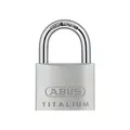 Produktbild: ABUS Mechanisch 64TI/50Mm TITALIUM™ Vorhängeschloss ABU64TI50