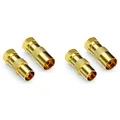 Produktbild: 4x SAT Kabel Adapter F-Stecker Verbinder IEC Antennen Stecker Buchse Koaxial TV