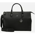 Produktbild: L.CREDI Handtasche Umhängetasche mit Laptopfach Ella Handle Bag Black schwarz - Schwarz