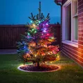 Produktbild: Außen Lichterkette 200 LED 4 m - 2 Farben - Garten Weihnachts Baum Beleuchtung