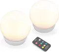 Produktbild: Esotec Solar-Leuchtkugeln, multicolor, 2er-Set, Fernbedienung