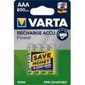 Produktbild: VARTA Power Accu R2U AAA Micro, HR03, 800 mAh