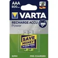 Produktbild: 10x2 Varta Rechargeble Accu NiMH 800 mAh Micro VPE Innenk.