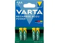 Produktbild: VARTA Akkus Power Play Longlife, Micro AAA, 4 Stück