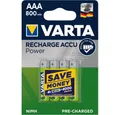 Produktbild: VARTA Varta Recharge Accu Power AAA 56703 Akkus. Batterie, Lang anhaltende Energie, minimale Selbstentladung