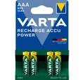 Produktbild: VARTA Wiederaufladbare AAA Akkus 800 mAh Ni-MH, 4 Stück, ohne Memory-Effekt Akku