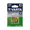 Produktbild: 4008496550616 Akumulator VARTA AAA 800mAh 4szt./bl. Varta