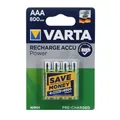 Produktbild: 4x VARTA Batterie Akku Ready2Use MICRO AAA 1,2 V HR03 800mAh