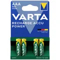 Produktbild: Varta RECH.AC.Power AAA800mAh BLI4 Micro (AAA)-Akku NiMH 800 mAh 1.2 V 4 St.