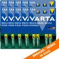 Produktbild: 40 x Varta 800mAh Akkus AAA Micro HR03 NiMH 56703 Accu Power Recharge 1,2V