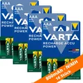 Produktbild: 16 x Varta 800mAh Akkus AAA Micro HR03 NiMH 56703 Accu Power Recharge 1,2V