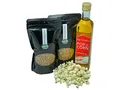 Produktbild: Hopser Food Fun Partyset Popcorn Zutaten 2 x 500g Premium Popcorn Mais, 500ml Popcornöl mit feinem natürlichem Butter-Aroma Popcornset für Popcornmaschine