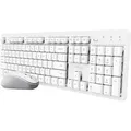 Produktbild: Ody II Stilles kabelloses Maus-Tastatur-Set, weiß - Weiß