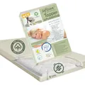 Produktbild: Softsan Encasing für Boxspring Topper aus Bio Baumwolle | bis 8 cm Höhe | Anti Milben Schutzbezug | Weltneuheit | Viele Größen (90 x 200 x 8 cm)