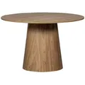 Produktbild: Esstisch Maan aus Holz, modern rundes Design, natur, Ø 120 cm, für 4–5 Personen