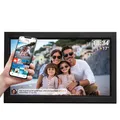 Produktbild: Denver FRAMEO PFF-1503 Bilderrahmen Schwarz FullHD IPS Touch 16 GB WiFi microSD