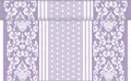 Produktbild: 1 Tischläufer Bine in Lila aus Linclass® Airlaid 40 cm x 4,80 m - Ornamente
