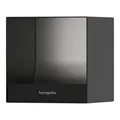 Produktbild: hansgrohe Einbau-Toilettenpapierhalter XtraStoris 150x150x140mm, mattschwarz