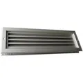 Produktbild: Häusler Lüftungsgitter LG-4010 DORAA Lamellengitter Alu 435 x 135 mm Zuluftgitter