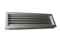 Produktbild: Lüftungsgitter LG-4010 DORAA Alu eloxiert 435 x135 Lamellengitter Zuluft Abluft