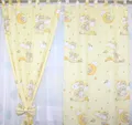 Produktbild: Primawela Vorhang Vorhänge mit Schlaufen Kinder Baby Gardinen Kinderzimmer