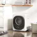 Produktbild: HOMCOM Mini Wäschetrockner mit 5 Programm 800 W 4 kg bis zu 60℃ Weiß