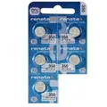Produktbild: 5x Renata SR42 SR1136W 350 Silberoxid Batterie 1,55 V
