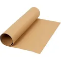 Produktbild: Creativ Company Lederpapier Rolle, 350 g, 1 Stück, Hellbraun (350 g/m², 1 x) (498940)