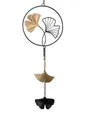 Produktbild: formano Dekohänger Deko Fensterhänger Girlande Gingko 60 cm Metall Mobile, Herz