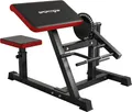 Produktbild: SPORTNOW Bizeps / Trizeps Curl Maschine mit 5-stufigem verstellbarem Sitz