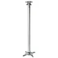 Produktbild: Profi Deckenhalterung für Beamer -- ausziehbar, 110-197cm, Silber Multimedia TV + Halterung