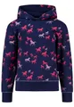 Produktbild: SALT AND PEPPER Mädchen Kapuzensweatshirt mit Pferde Allover Print