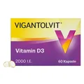Produktbild: Vigantolvit 2000 I.E. Vitamin D3 Weichkapseln, 60 St PZN 12423852