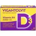 Produktbild: VIGANTOLVIT 2000 I.E. Vitamin D3 Weichkapseln 60 St PZN 12423852