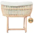 Produktbild: Geuther Babybett Schaukelwiege Rattan Rocker grün