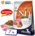 Produktbild: Farmina Hund n & D Pumpkin Puppy Mini → Lamm Kürbis Und Heidelbeere - 7 KG -