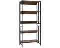 Produktbild: COSTWAY Bücherregal, 5 Ebenen Standregal mit kippbaren Regalböden 157cm