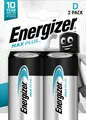 Produktbild: Energizer Max Plus Mono (D) 2er Pack Alkaline Batterien 9V Chrom E301323900 NEU