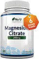 Produktbild: Nu U Nutrition Magnesiumcitrat 200mg