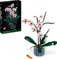 Produktbild: LEGO Botanicals Orchidee - Künstliche Pflanzen Set mit weißen und rosa Blumen - Modellbausatz für Erwachsene - Home und Zimmer-Deko - Botanik Kollektion - Geschenke für Frauen und Männer 10311