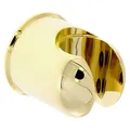 Produktbild: Handbrausehalterung/GOLD/Brausehalter/Wandhalter/rund/für Handbrause/aus Messing mit gold Oberfläche/Duschbrausehalter/Brauseschlauchhalterung/Duschschlauchhalter/vergoldet