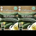 Produktbild: Salatgurke `Burpless Tasty Green´ F1 Gewächshaus oder Freiland Saatgut 01560 2St