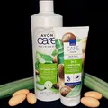 Produktbild: Avon Care 2in1 Shampoo Pflegespülung Leave in mit Aloe & Macadamia Öl Maske